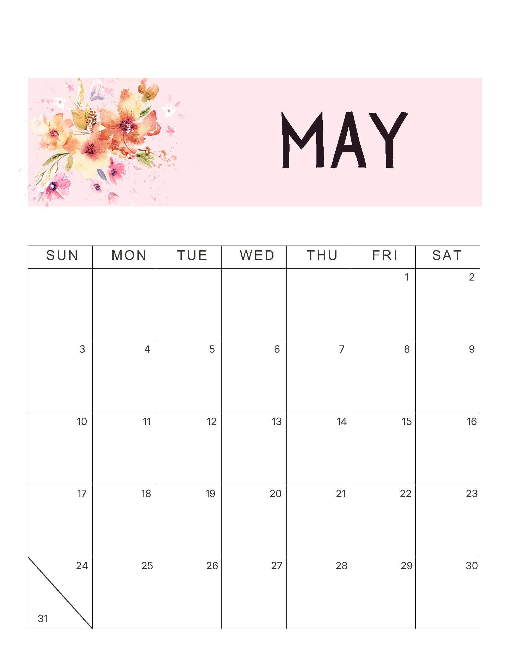 May 2026 Floral Calendar (2)