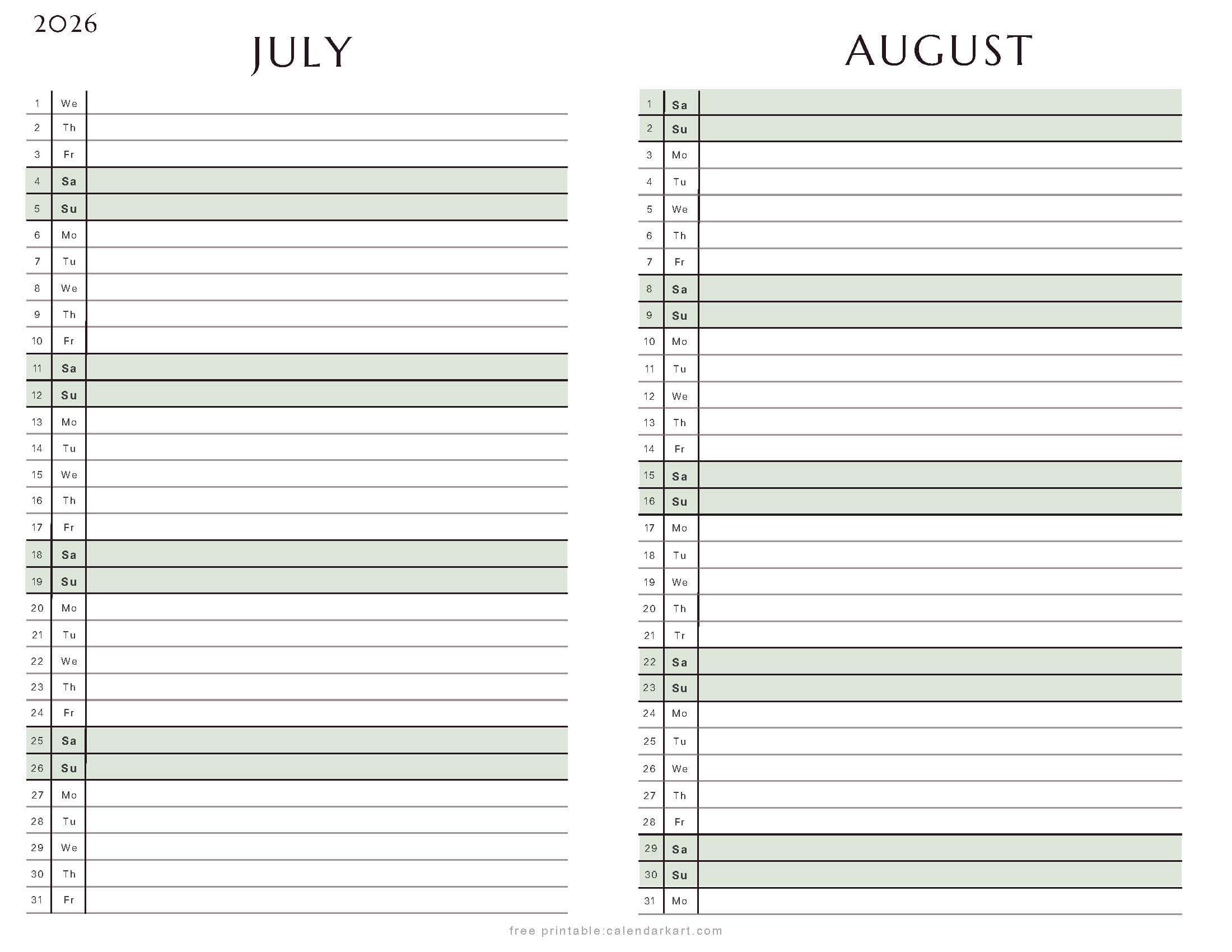 July-August Bi Monthly Calendar 2026 3