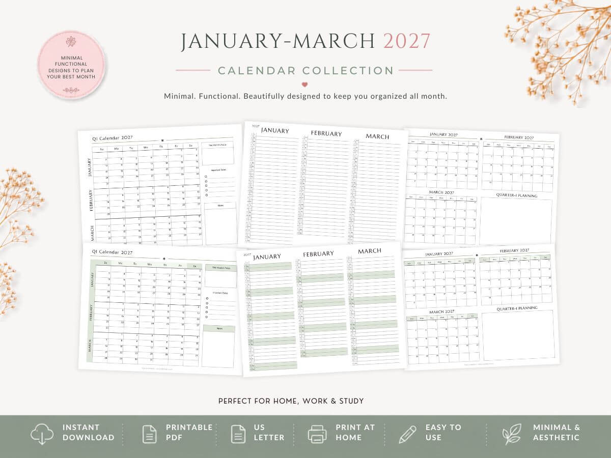 Jan-Mar 2027 Quarterly Feature images
