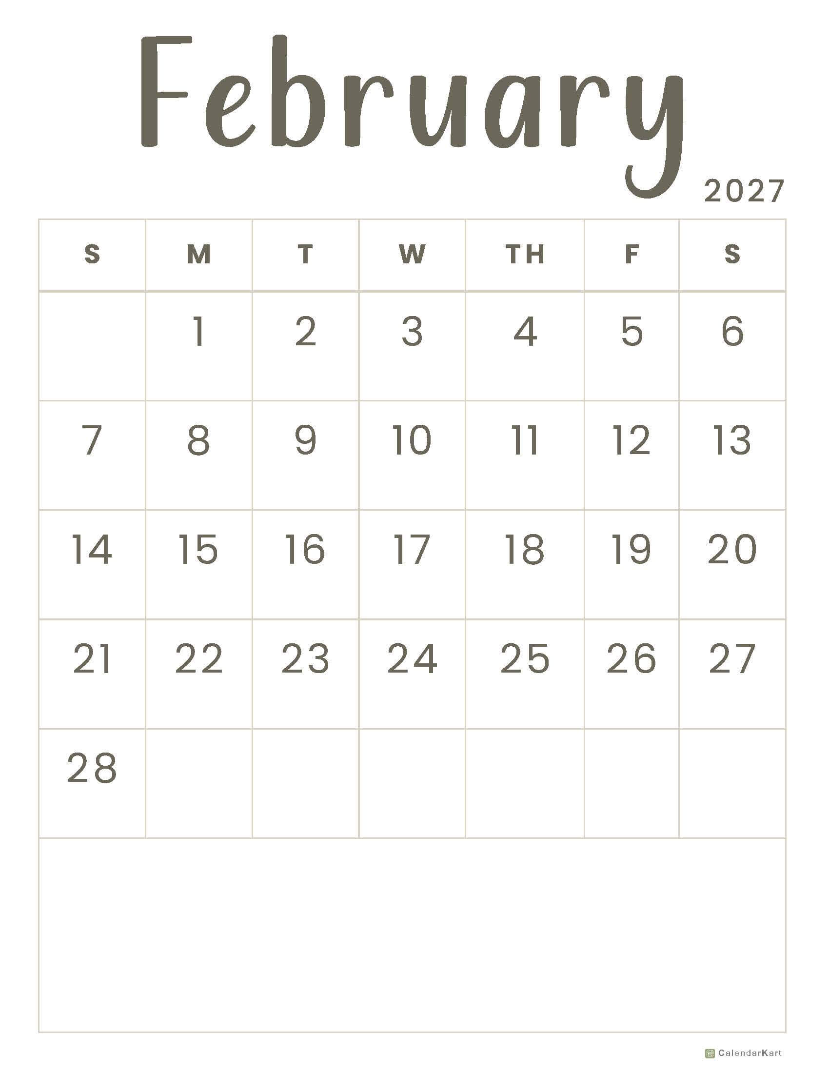 February 2027 Printable Calendars 1 v_Page_4