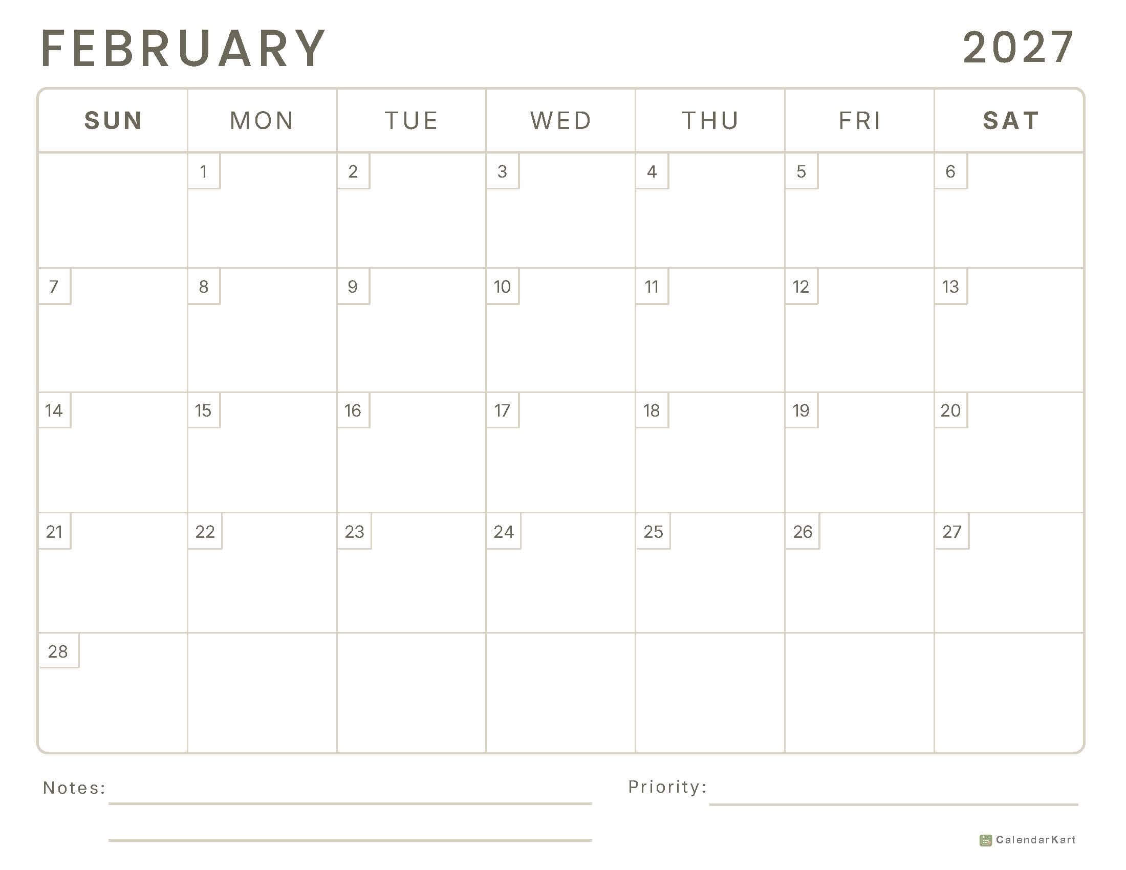 February 2027 Printable Calendars 1_Page_4